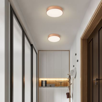 Brilagi - LED Stmívatelné stropní svítidlo POOL LED/36W/230V 3000-6000K pr. 30 cm bronzová + dálkové ovládání