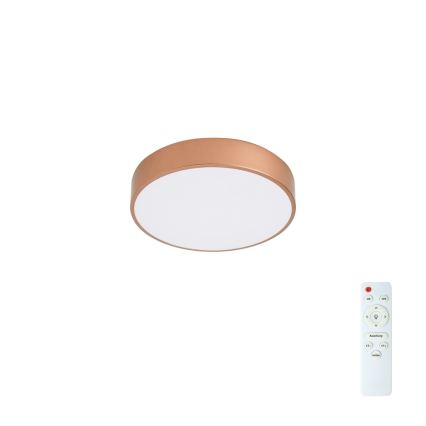 Brilagi - LED Stmívatelné stropní svítidlo POOL LED/36W/230V 3000-6000K pr. 30 cm bronzová + dálkové ovládání