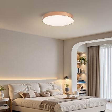 Brilagi - LED Stmívatelné stropní svítidlo POOL LED/60W/230V 3000-6000K pr. 60 cm bronzová + dálkové ovládání