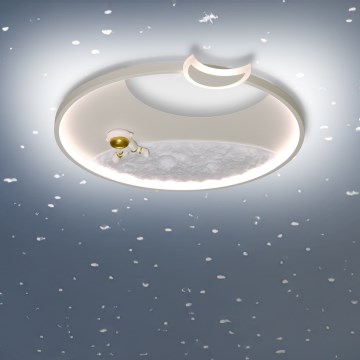 Brilagi - LED Stmívatelné stropní svítidlo ASTRO LED/20W/230V astronaut 3000/4000/6000K + dálkové ovládání