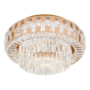 Brilagi - LED Stmívatelné stropní svítidlo AURELIA LED/45W/230V 3000-6000K pr. 50 cm zlatá + dálkové ovládání