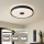 Brilagi - LED Stmívatelné stropní svítidlo CORVO LED/72W/230V 3000-6000K černá pr. 50 cm + dálkové ovládání