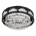 Brilagi - LED Stmívatelné stropní svítidlo CROWN LED/41W/230V 3000-6000K pr. 48 cm černá + dálkové ovládání