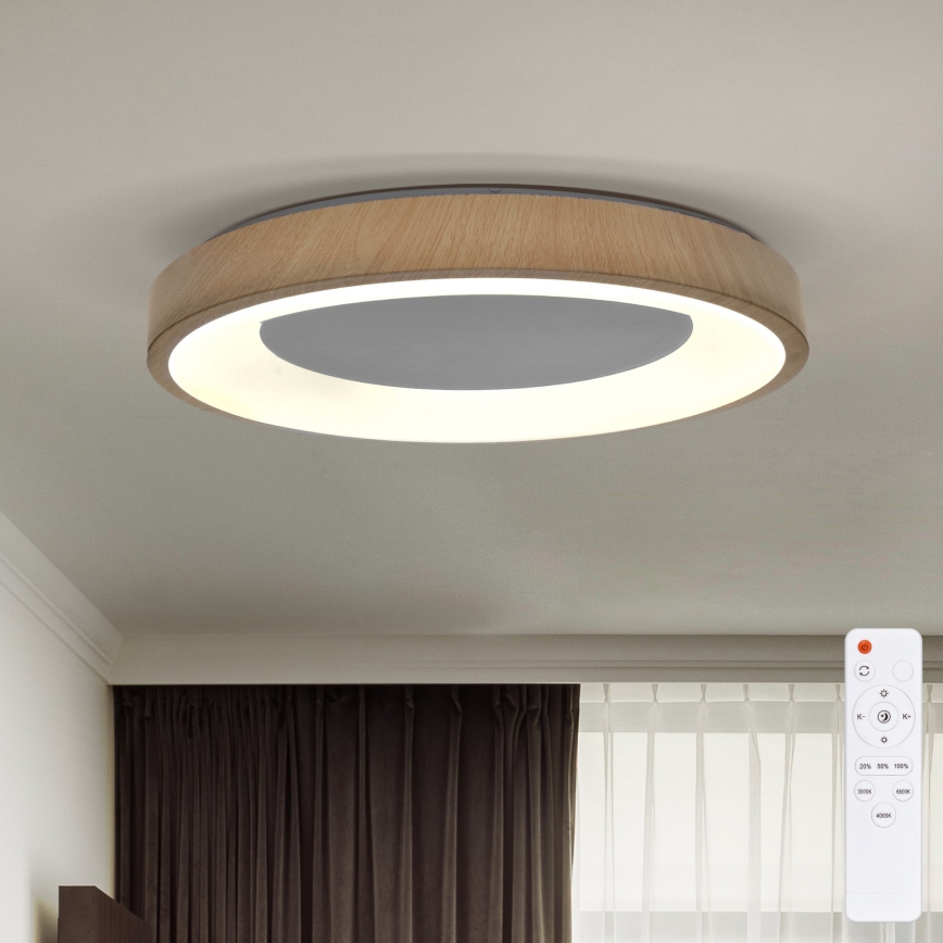 Brilagi - LED Stmívatelné stropní svítidlo DORIA LED/60W/230V 3000-6500K pr. 60 cm + dálkové ovládání