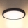 Brilagi - LED Stmívatelné stropní svítidlo ESTELA LED/36W/230V 3000-6500K ø 30 cm černá + dálkové ovládání