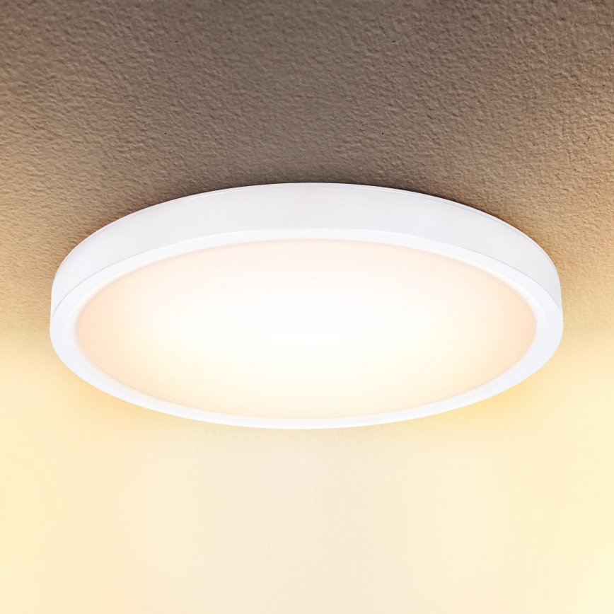Brilagi - LED Stmívatelné stropní svítidlo ESTELA LED/48W/230V 3000-6500K pr. 40 cm bílá + dálkové ovládání