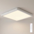 Brilagi - LED Stmívatelné stropní svítidlo ESTELA SQUARE LED/36W/230V 3000-6500K 31x31 cm bílá + dálkové ovládání