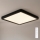 Brilagi - LED Stmívatelné stropní svítidlo ESTELA SQUARE LED/36W/230V 3000-6500K 31x31 cm černá + dálkové ovládání