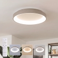 BRILAGI - LED Stmívatelné stropní svítidlo FALCON II LED/99W/230V 3000-6500K pr. 60 cm bílá/béžová + dálkové ovládání