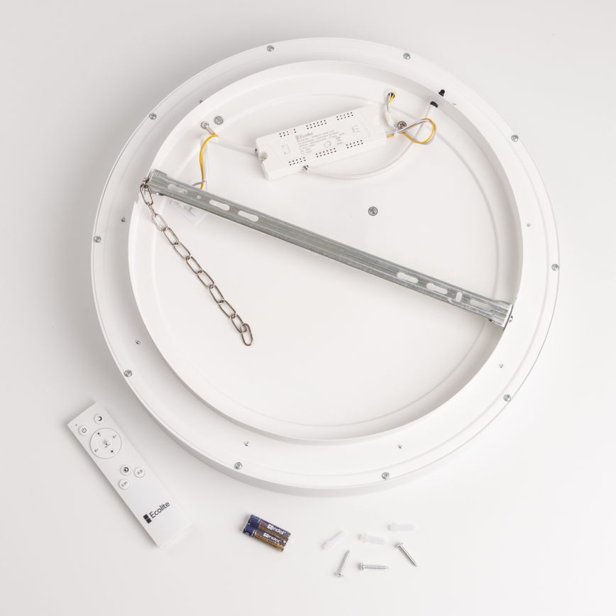 Brilagi - LED Stmívatelné stropní svítidlo FALCON LED/80W/230V 3000-6500K pr. 60 cm bílá + dálkové ovládání