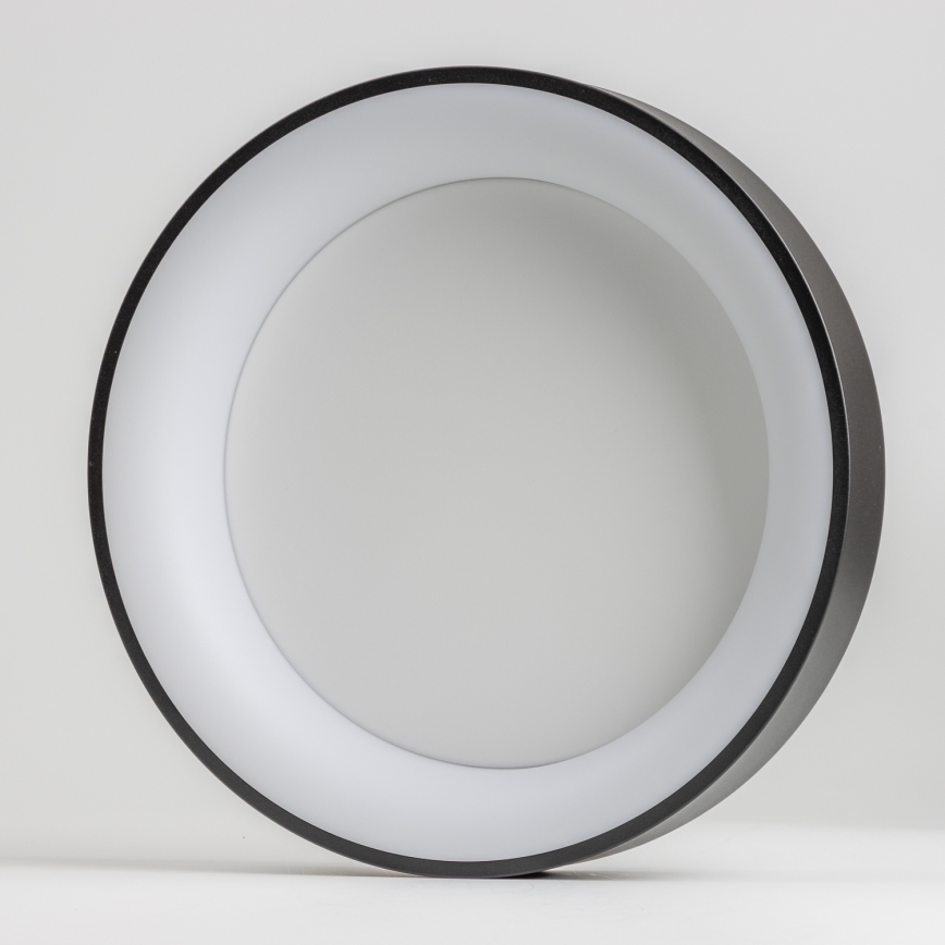 Brilagi - LED Stmívatelné stropní svítidlo FALCON LED/80W/230V 3000-6500K pr. 60 cm černá + dálkové ovládání