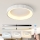 Brilagi - LED Stmívatelné stropní svítidlo FALCON MODERN LED/54W/230V 3000-6000K 60 cm bílá + dálkové ovládání