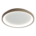 BRILAGI - LED Stmívatelné stropní svítidlo FALCON SLIM LED/42W/230V 3000-6000K pr. 50 cm bílá/béžová + dálkové ovládání