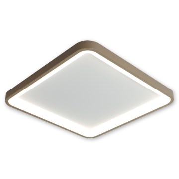 BRILAGI - LED Stmívatelné stropní svítidlo FALCON SLIM LED/50W/230V 3000-6500K 50x50 cm bílá/béžová + dálkové ovládání