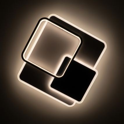 Brilagi - LED Stmívatelné stropní svítidlo FLARE LED/64W/230V 45x45 cm 3000/4000/6000K + dálkové ovládání