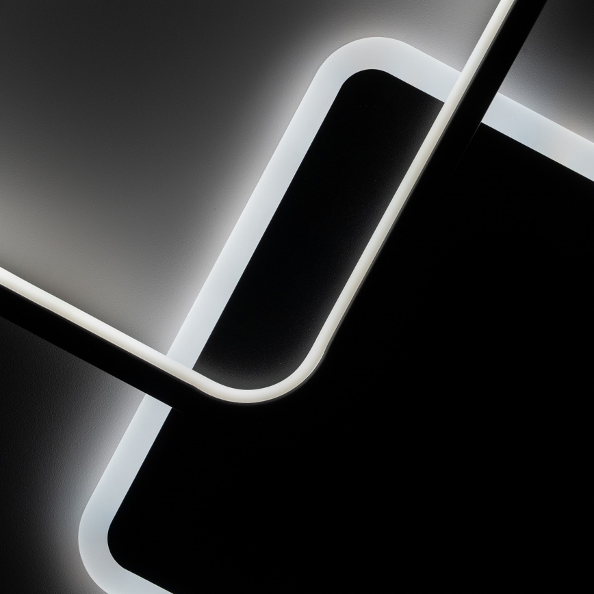 Brilagi - LED Stmívatelné stropní svítidlo FLARE LED/64W/230V 45x45 cm 3000/4000/6000K + dálkové ovládání