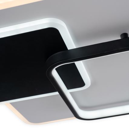 Brilagi - LED Stmívatelné stropní svítidlo FLARE LED/64W/230V 45x45 cm 3000/4000/6000K + dálkové ovládání