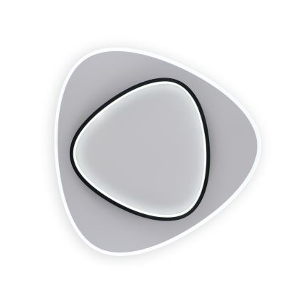 Brilagi - LED Stmívatelné stropní svítidlo FLARE LED/70W/230V 55x55 cm 3000/4000/6000K + dálkové ovládání