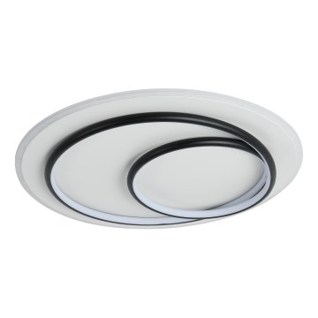 Brilagi - LED Stmívatelné stropní svítidlo FLARE LED/70W/230V 3000-6000K pr. 50 cm bílá/černá + dálkové ovládání