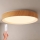 Brilagi - LED Stmívatelné stropní svítidlo FLOCO LED/48W/230V pr. 40 cm dekor dřeva/bílá + dálkové ovládání
