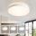 Brilagi - LED Stmívatelné stropní svítidlo GLASS POOL DOUBLE LED/48W/230V 3000-6000K pr. 40 cm bílá + dálkové ovládání