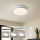 Brilagi - LED Stmívatelné stropní svítidlo KREON LED/54W/230V 3000-6000K černá pr. 38 cm + dálkové ovládání