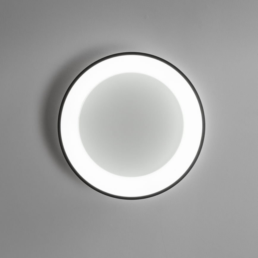 Brilagi - LED Stmívatelné stropní svítidlo FALCON LED/40W/230V 3000-6500K pr. 45 cm černá + dálkové ovládání