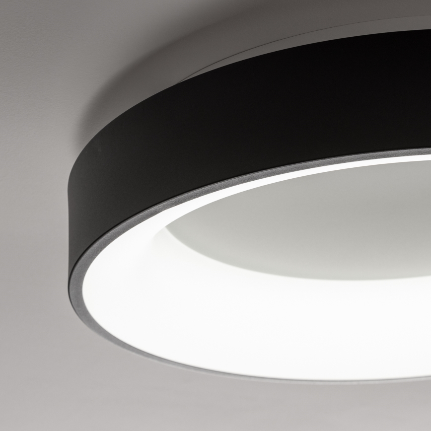 Brilagi - LED Stmívatelné stropní svítidlo FALCON LED/40W/230V 3000-6500K pr. 45 cm černá + dálkové ovládání
