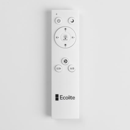 Brilagi - LED Stmívatelné stropní svítidlo FALCON LED/40W/230V 3000-6500K pr. 45 cm černá + dálkové ovládání