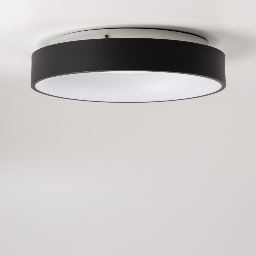 Brilagi - LED Stmívatelné stropní svítidlo FALCON LED/40W/230V 3000-6500K pr. 45 cm černá + dálkové ovládání