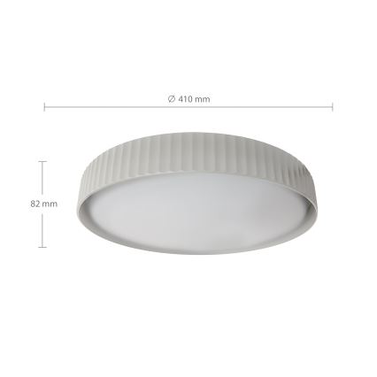 Brilagi - LED Stmívatelné stropní svítidlo LUCIA LED/48W/230V 3000-6500K pr. 41 cm bílá + dálkové ovládání