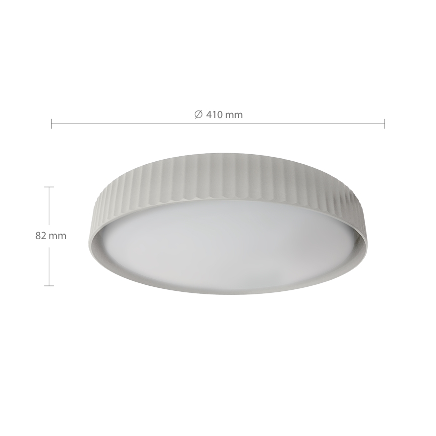 Brilagi - LED Stmívatelné stropní svítidlo LUCIA LED/48W/230V 3000-6500K pr. 41 cm bílá + dálkové ovládání