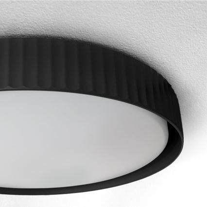 Brilagi - LED Stmívatelné stropní svítidlo LUCIA LED/48W/230V 3000-6500K pr. 41 cm černá + dálkové ovládání
