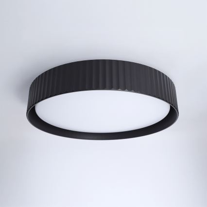 Brilagi - LED Stmívatelné stropní svítidlo LUCIA LED/48W/230V 3000-6500K pr. 41 cm černá + dálkové ovládání