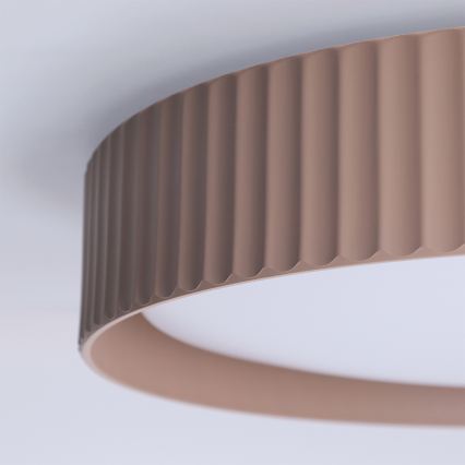 Brilagi - LED Stmívatelné stropní svítidlo LUCIA LED/48W/230V 3000-6500K pr. 41 cm taupe + dálkové ovládání