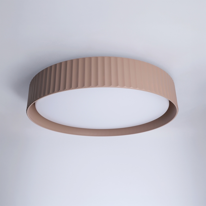 Brilagi - LED Stmívatelné stropní svítidlo LUCIA LED/48W/230V 3000-6500K pr. 41 cm taupe + dálkové ovládání