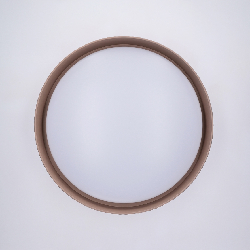 Brilagi - LED Stmívatelné stropní svítidlo LUCIA LED/48W/230V 3000-6500K pr. 41 cm taupe + dálkové ovládání