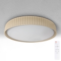 Brilagi - LED Stmívatelné stropní svítidlo LUCIA LED/60W/230V 3000-6500K pr. 59 cm béžová + dálkové ovládání