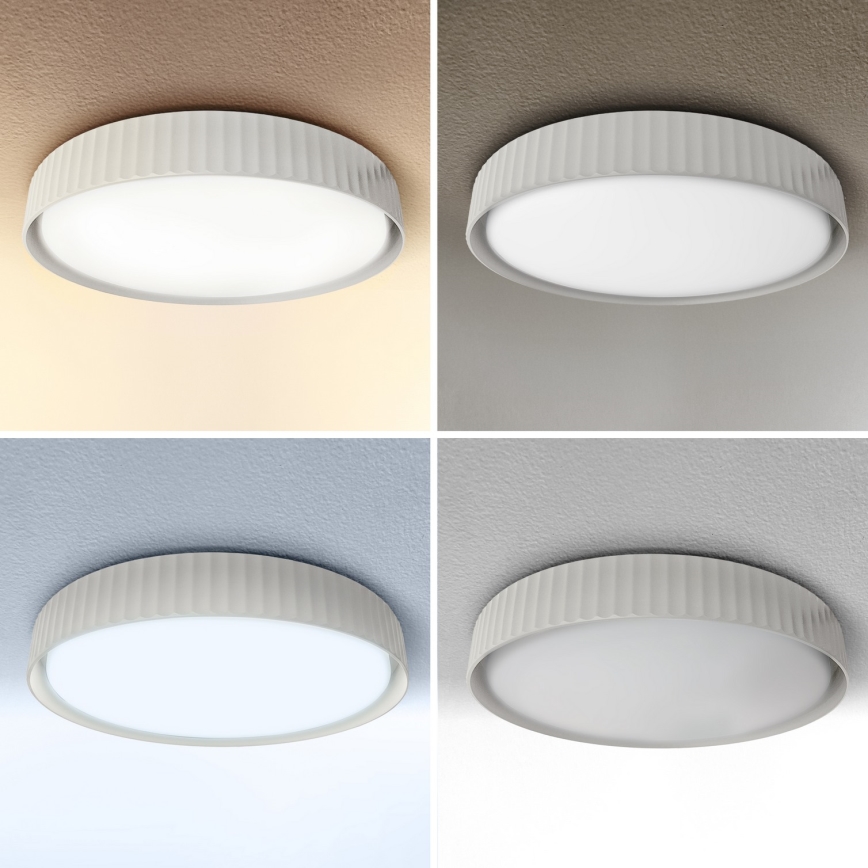 Brilagi - LED Stmívatelné stropní svítidlo LUCIA LED/60W/230V 3000-6500K pr. 59 cm bílá + dálkové ovládání