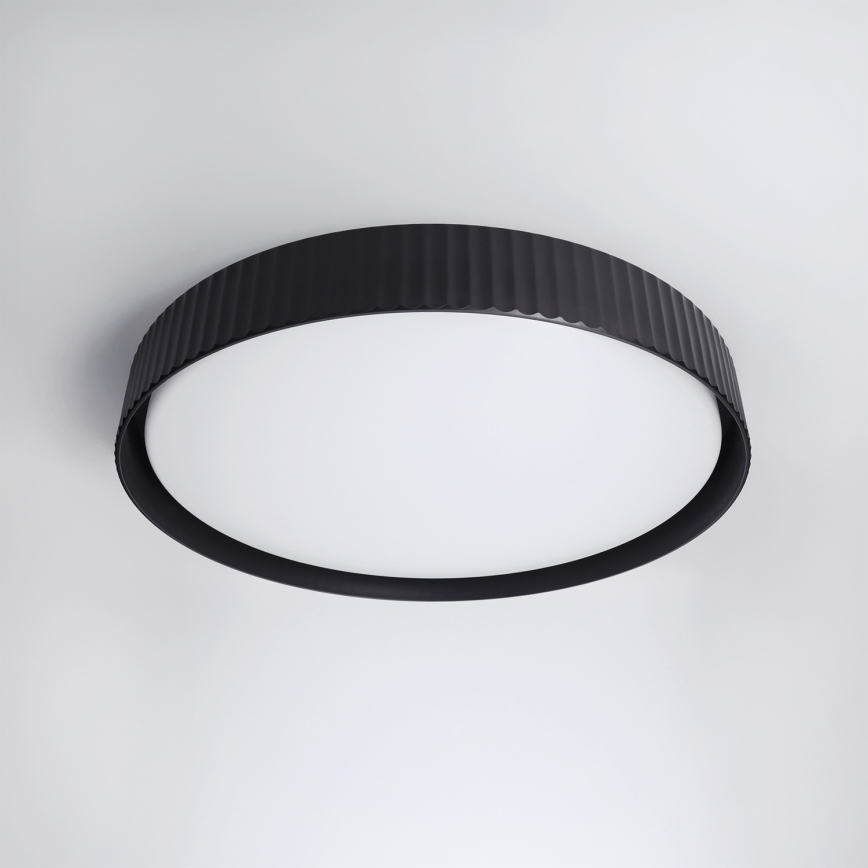 Brilagi - LED Stmívatelné stropní svítidlo LUCIA LED/60W/230V 3000-6500K pr. 59 cm černá + dálkové ovládání