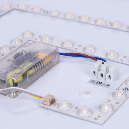 Brilagi - LED Stmívatelné stropní svítidlo LUCIA LED/60W/230V 3000-6500K pr. 59 cm červená + dálkové ovládání