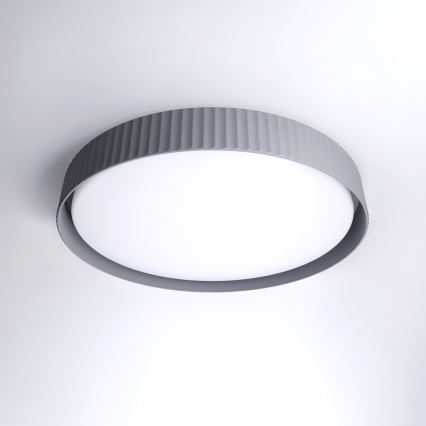 Brilagi - LED Stmívatelné stropní svítidlo LUCIA LED/60W/230V 3000-6500K pr. 59 cm šedá + dálkové ovládání