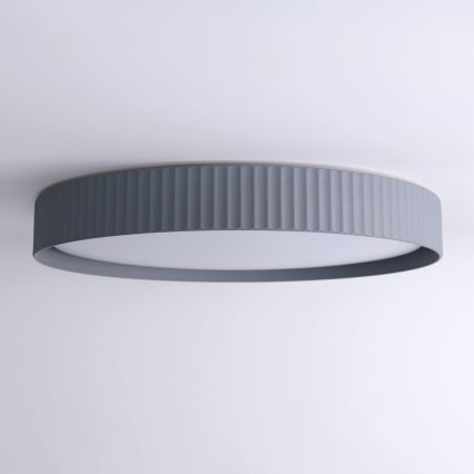 Brilagi - LED Stmívatelné stropní svítidlo LUCIA LED/60W/230V 3000-6500K pr. 59 cm šedá + dálkové ovládání
