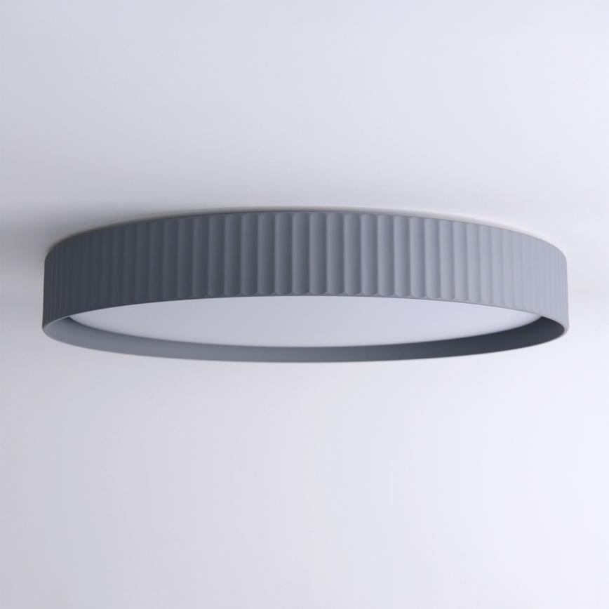 Brilagi - LED Stmívatelné stropní svítidlo LUCIA LED/60W/230V 3000-6500K pr. 59 cm šedá + dálkové ovládání