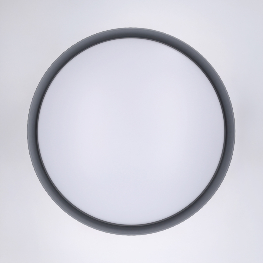 Brilagi - LED Stmívatelné stropní svítidlo LUCIA LED/60W/230V 3000-6500K pr. 59 cm šedá + dálkové ovládání