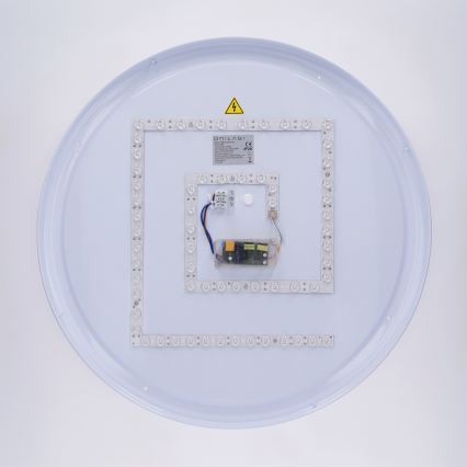 Brilagi - LED Stmívatelné stropní svítidlo LUCIA LED/60W/230V 3000-6500K pr. 59 cm šedá + dálkové ovládání