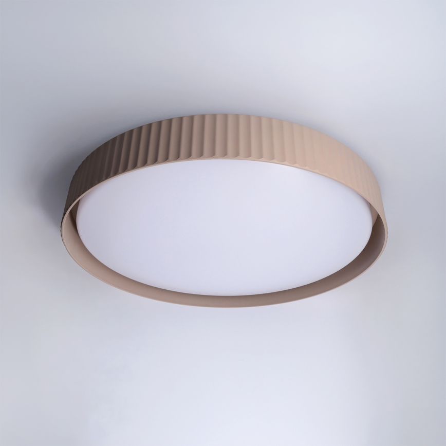 Brilagi - LED Stmívatelné stropní svítidlo LUCIA LED/60W/230V 3000-6500K pr. 59 cm taupe + dálkové ovládání