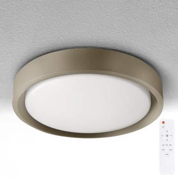 Brilagi - LED Stmívatelné stropní svítidlo MATTEO LED/48W/230V 3000-6500K pr. 41 cm taupe  + dálkové ovládání