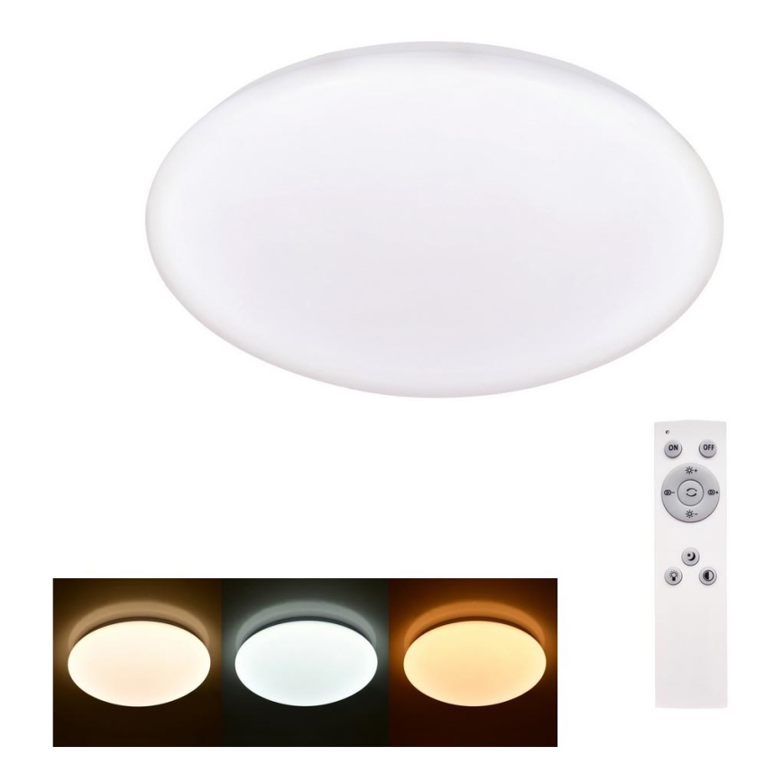 Brilagi - LED Stmívatelné stropní svítidlo MILKY LED/24W/230V + DO 3000K-6500K