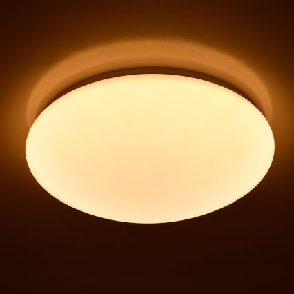 Brilagi - LED Stmívatelné stropní svítidlo MILKY LED/24W/230V 3000K-6500K + dálkové ovládání